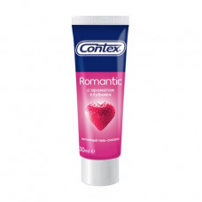 Intimny Contex Plus Romantic gel-lubricant with aroma of strawberry (lubricant), 30 ml