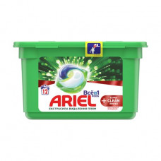 The All washing capsules Ariel in 1 Pods + Extra Clean Power, 12 washings, 12 pieces