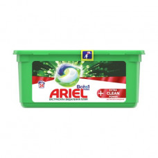 The All washing capsules Ariel in 1 Pods + Extra Clean Power, 24 washings, 24 pieces