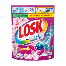 Aromoterapiya Losk 3+1 Power Caps washing capsules Essential oils and Malaysian flower, 26 washings, 26 pieces
