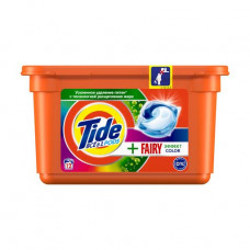 The All washing capsules Tide in 1 Pods Fairy effect of Color, 12 washings, 12 pieces