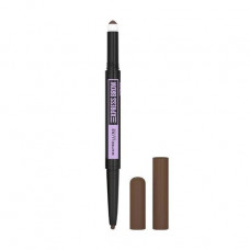 Pencil shadow for eyebrows of Maybelline New York Express Brow Satin Duo 02 Medium Brown, 0.71 g