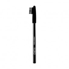 Pencil for eyebrows of Kobo Professional Eyebrow Pencil with a brush, 301 Black, 1.2 g