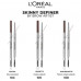 Pencil for eyebrows of L'Oreal Paris Skinny Definer Brow Artist, 108 Dark Brunette, 1.2 g