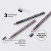 Pencil for eyebrows of Vivienne Sabo Coup De Genie 02 of Light gray, 1.4 g