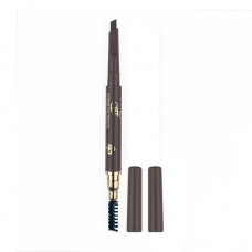 Pencil for eyebrows with a brush of FFleur Powder ES-412 of Brown, 0.5 g