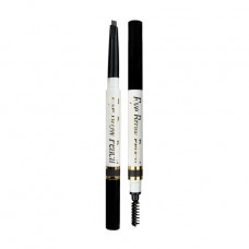 Pencil for eyebrows with a brush of FFleur Powder ES-415 Graphite, 0.5 g