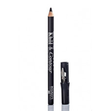Pencil for eyes of Bourjois Khol&Contour 001 Noir-Issime with a sharpener, 1.2 g