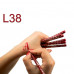 Pencil for lips of WoBs L38 of cold red, 2 g