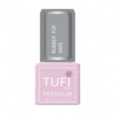 Rubber top for the Tufi Profi Premium Rubber Top Wipe gel polish with a sticky layer, 8 ml