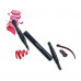 Transforming brush for eyes, eyebrows and lips of Parisa Cosmetics 4 in 1 P-51