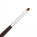 Brush for WoBs eyebrows flat, synthetic pile (W3236)