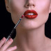 Brush for WoBs lips flat, synthetic pile (W3004)