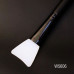 Brush for drawing the fat and cream WoBs products flat, from silicone (W5606)