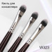 Brush for drawing shadows of WoBs flat, synthetic pile (W323)