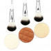 Brush for blush and correction of cheekbones WoBs flat, natural pile (W2124)