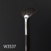 Brush for shadows and a highlighter of WoBs Slanted, fan, flat, natural pile (W3537)