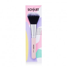 Brush big for blush and Sovart powder with synthetic pile