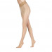 Classical tights female Giulia Impresso Slim with a lacy belt, 40 DEN, Daino, size 2