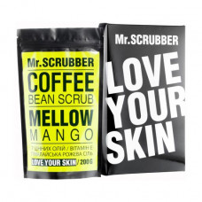 Kofejny body scrub of Mr.Scrubber Mellow Mango all-type skin, 200 g