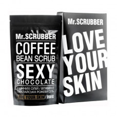 Kofejny body scrub and persons Mr.Scrubber Sexy Chocolate all-type skin, 200 g