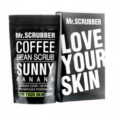 Kofejny body scrub and persons Mr.Scrubber Sunny Banana all-type skin, 200 g