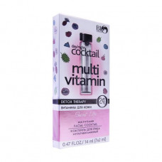 Cocktail for the person Bio World Secret Life Detox Therapy Multivitamin Face Cocktail, multivitamin, 7*2 ml