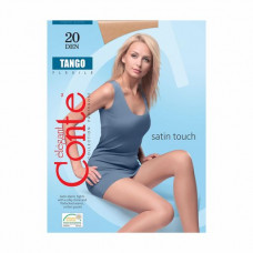 Tights female Conte elegant Tango classical, without shorts, 20 DEN, Bronz, size 2