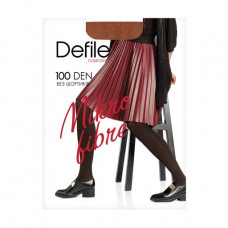 Tights female Defile Comfort Mikrofibre 100 DEN, black, size 3
