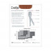 Tights female Defile Comfort Mikrofibre 100 DEN, black, size 3