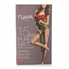 Tights female FURIA 15 of 1205 rubles 2 Beige