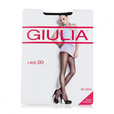 Tights female Giulia Like classical, with shorts, 20 DEN, Nero, size 5