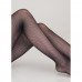 Tights female Giulia Net 40 DEN (1) classical, in a small grid, Nero, size 2