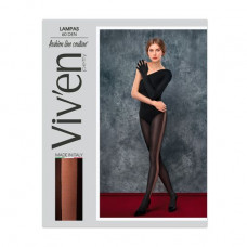 Tights female Viv'en petty Lampas 60 DEN, black, size 2