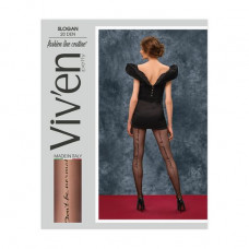 Tights female Viv'en petty Slogan 20 DEN, black, size 2