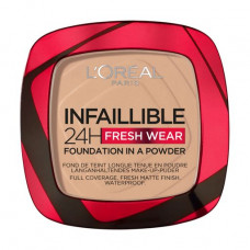 Compact cream powder for the person L'Oreal Paris Infaillible, 130 True Beige, 9 g