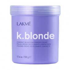 The compact decolouring cream powder for hair of Lakme K.Blonde Compact Bleaching Powder Cream, 500 g