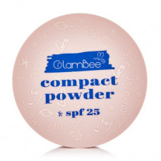 Compact powder for the person GlamBee SPF 25, tone 01, 7.3 g