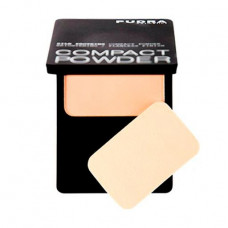 Compact powder for the person Pudra Cosmetics Compact Powder with proteins of silk, 01 Light Beige, 10 g