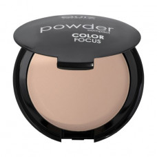 Compact powder for the person Quiz Cosmetics Color Focus with a mirror of 03 Ivory Rose, 12 g