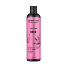 A dry and dyed hair Jerden Proff Floral Conditioner conditioner, with extracts of raspberry, a jasmine and a lotus, 300 ml