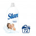 Children's Silan Sensitive & Baby fabric softener, 72 washings, 1.8 l
