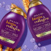 The conditioner for the deprived of volume and fine hair of OGX Thick & Full + Biotin & Collagen Conditioner with biotin and collagen, 385 ml