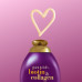 The conditioner for the deprived of volume and fine hair of OGX Thick & Full + Biotin & Collagen Conditioner with biotin and collagen, 385 ml