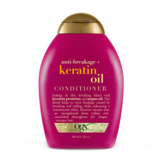 The conditioner against fragility of hair of OGX Anti-Breakage + Keratin Oil Conditioner with keratin oil, 385 ml