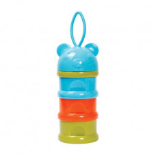 Container for storage of the children's mixes Lindo Li 839 Multi-colored, 4 sections