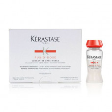 Concentrate of Kerastase Fusio-Dose Ampli-Force Concentrate for the weakened hair inclined to loss, 10 pieces * 12 ml