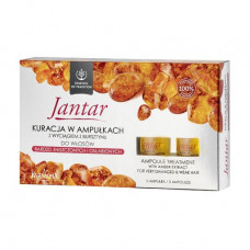 Concentrate for very injured hair of Farmona Jantar Ampoule Treatment with extract of amber, 5*5 ml
