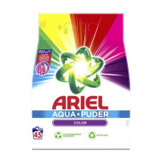 The concentrated washing powder Ariel Aqua Puder Color the automatic machine, 45 washings, 2.925 kg
