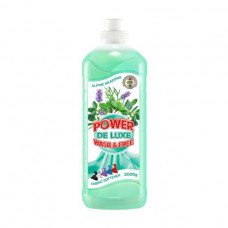 The concentrated Power De Luxe fabric softener the Alpine meadows, 2 kg